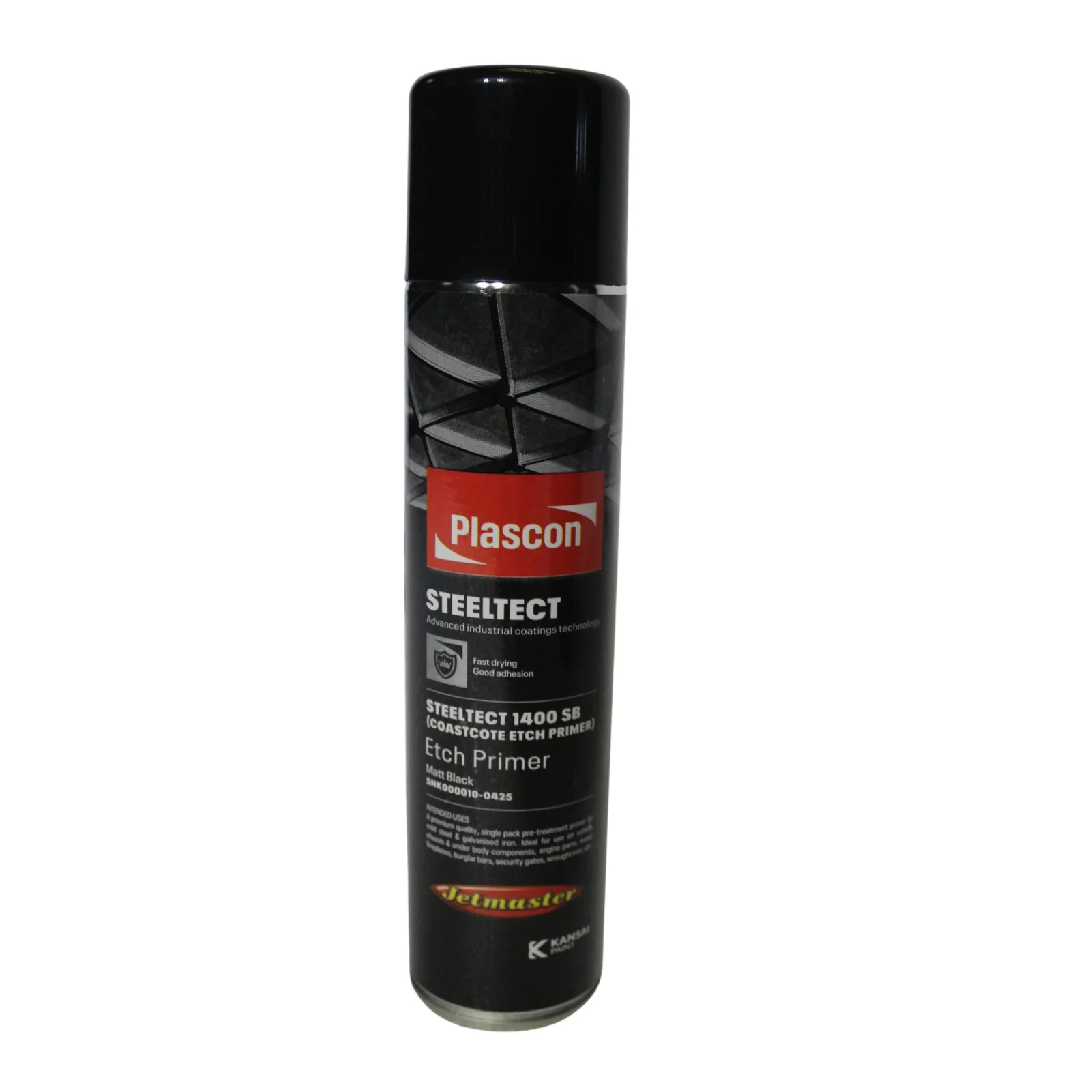 Jetmaster Heat-Resistant Paint - Spray-on or Paint-on Applications - Matt Black
