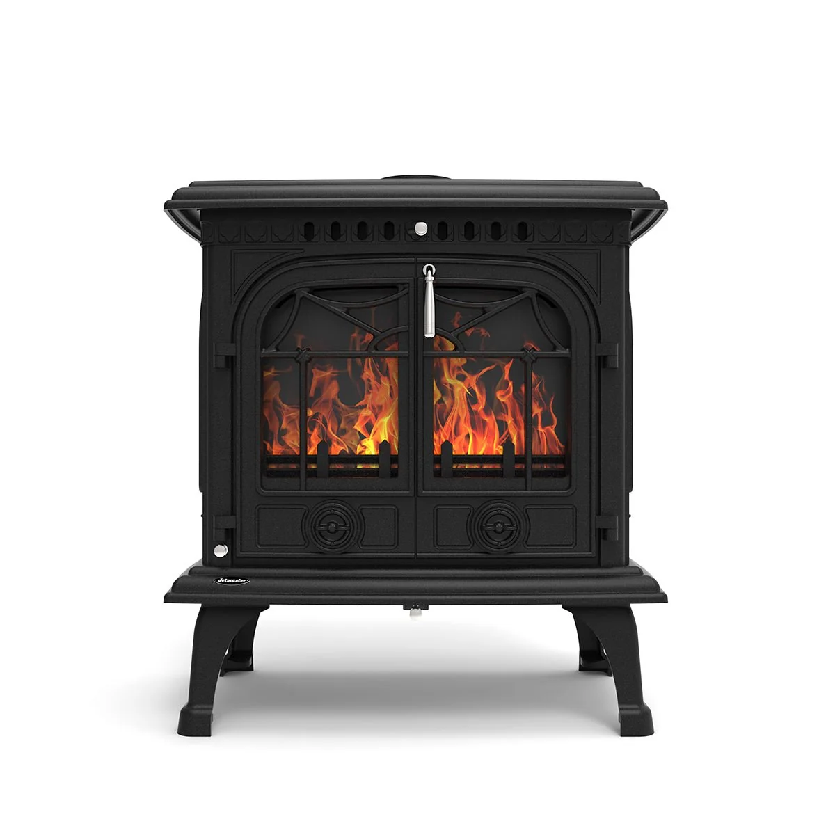 Jetmaster Panorama Series Freestanding Slow Combustion Fireplace