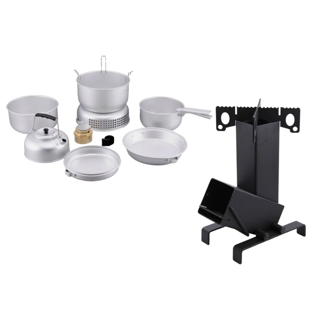 Lifespace Camping and Outdoor Cooking Kit - Complete Outdoor Cooking Solution