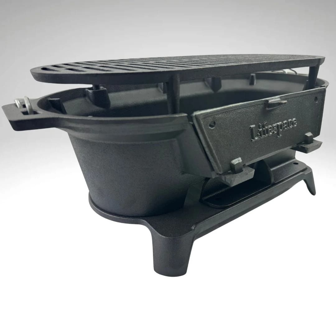 Lifespace 'Japanese Style BBQ' Cast Iron Hibachi Braai