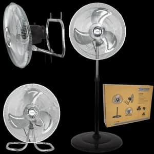 One Fan 3 Different Configurations