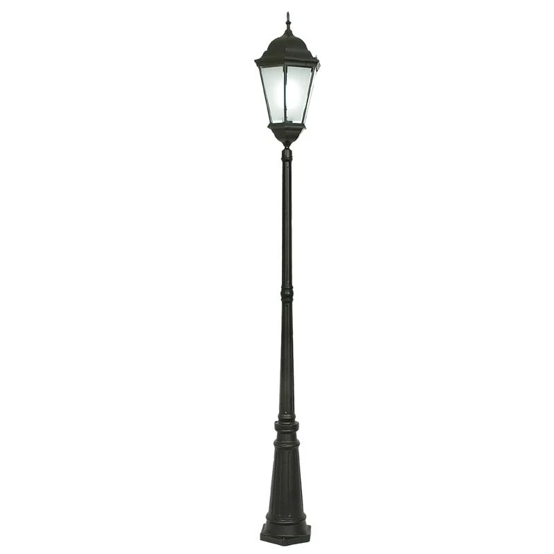 6 Panel Tapered Glass Garden Light