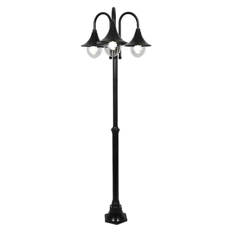 Aluminium with Clear Polycarbonate Cover Garden Light