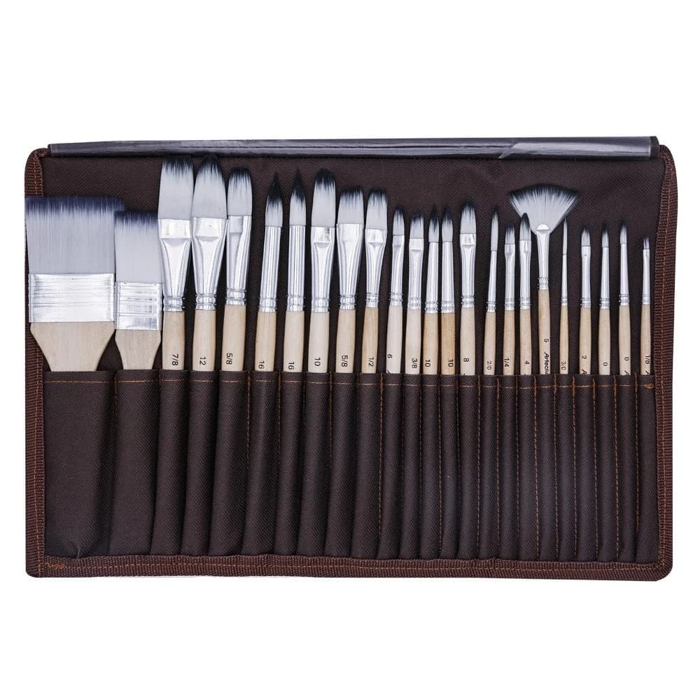 Artecho 24pc Artist Brush Set - Professional Range