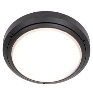Die Cast Aluminium with Frosted Glass BH058/1 BLACK