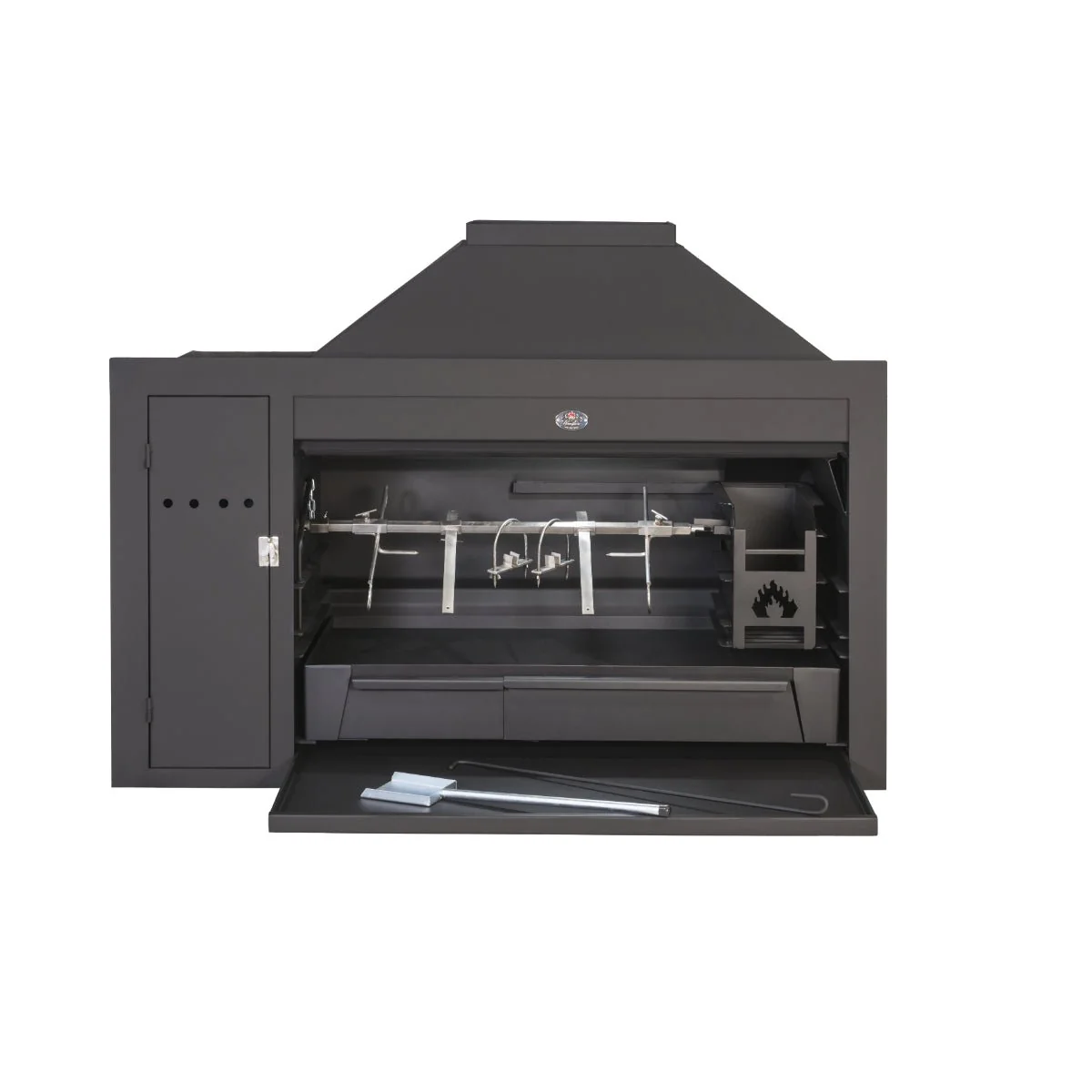 Home Fires 1200 SDLX Super Deluxe Spit Built-In Braai