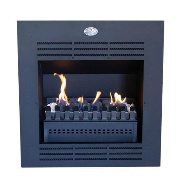 Home Fires Model 740 Built-in Vent Free Gas Fireplace with Coal Grate