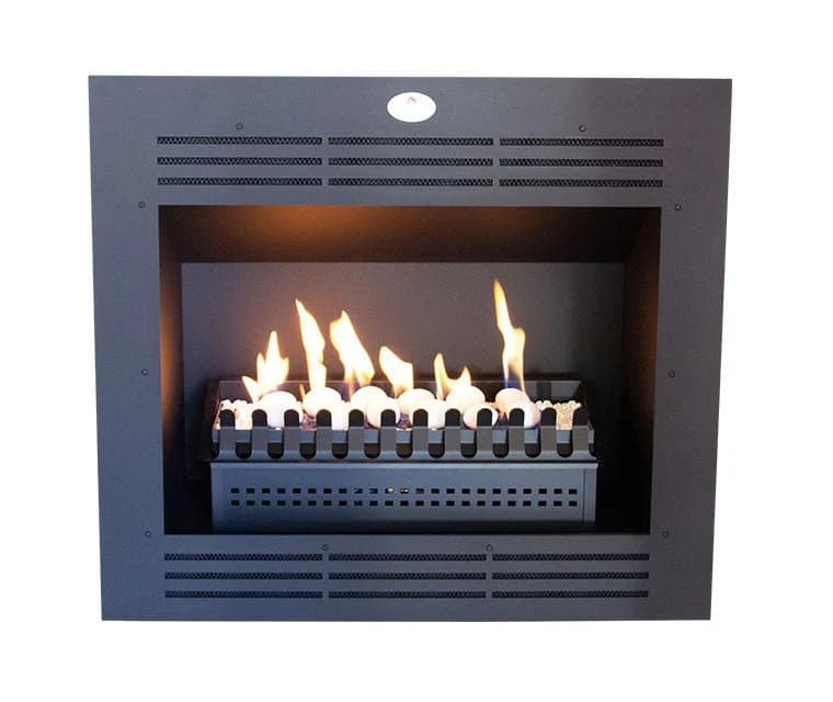 Home Fires Model 940 Built-in Vent Free Gas Fireplace with Coal Grate