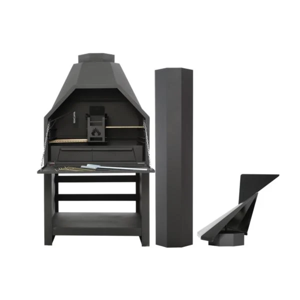Home Fires Model 1000 Super Deluxe Freestanding Braai