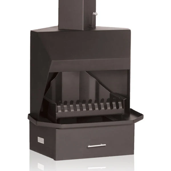 Home Fires 800 Freestanding Corner Fireplace
