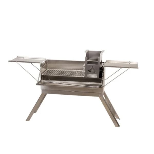 Home Fires Kampbraai – Foldable Camping Braai (Stainless Steel)