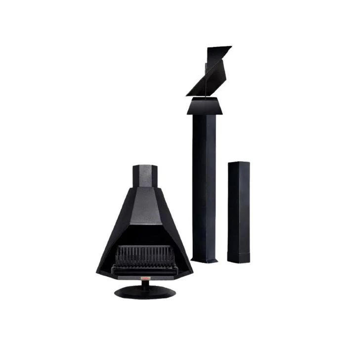 Jetmaster Hex Series Complete Freestanding Fireplace - Package Deal! - Various Models
