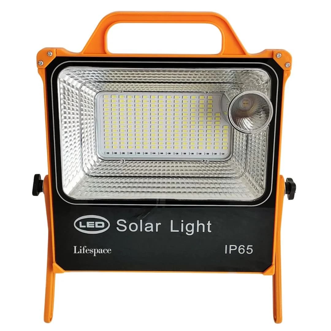 Lifespace Quality 100w Portable Solar Light with USB Charging Port