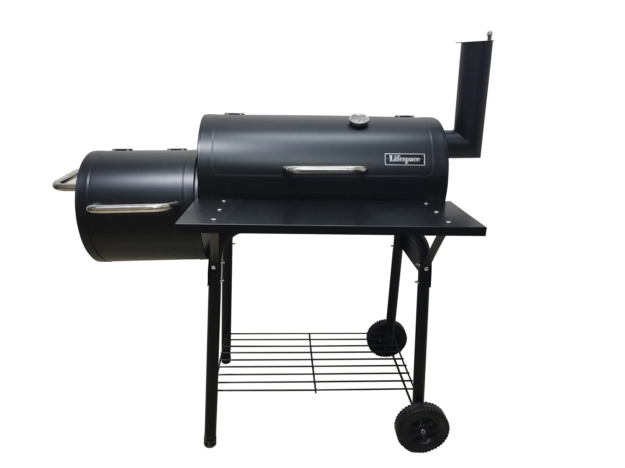Lifespace Compact Offset Barrel Smoker & Braai - Assembled Unit Available in Cape Town