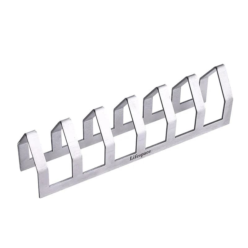 Lifespace Premium Stainless Steel Tjop / Chop Rack - 6 Slot