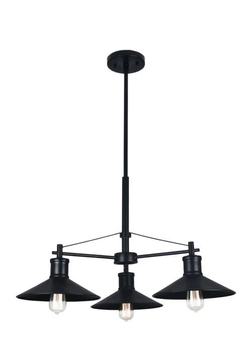 Metal Chandelier - 3 Light