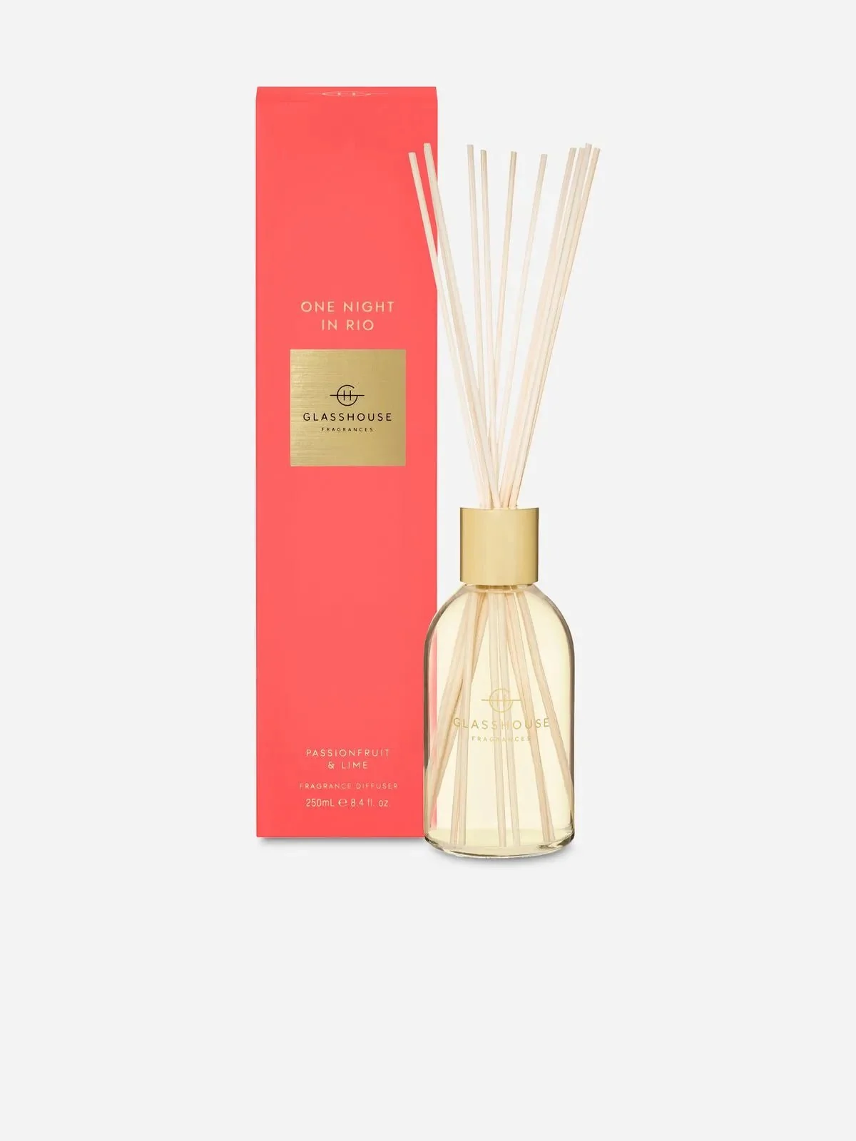 One Night in Rio Glasshouse 250ml Diffuser
