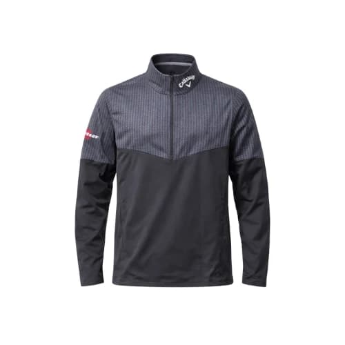 Callaway Mens 1/4 Zip Top - Black