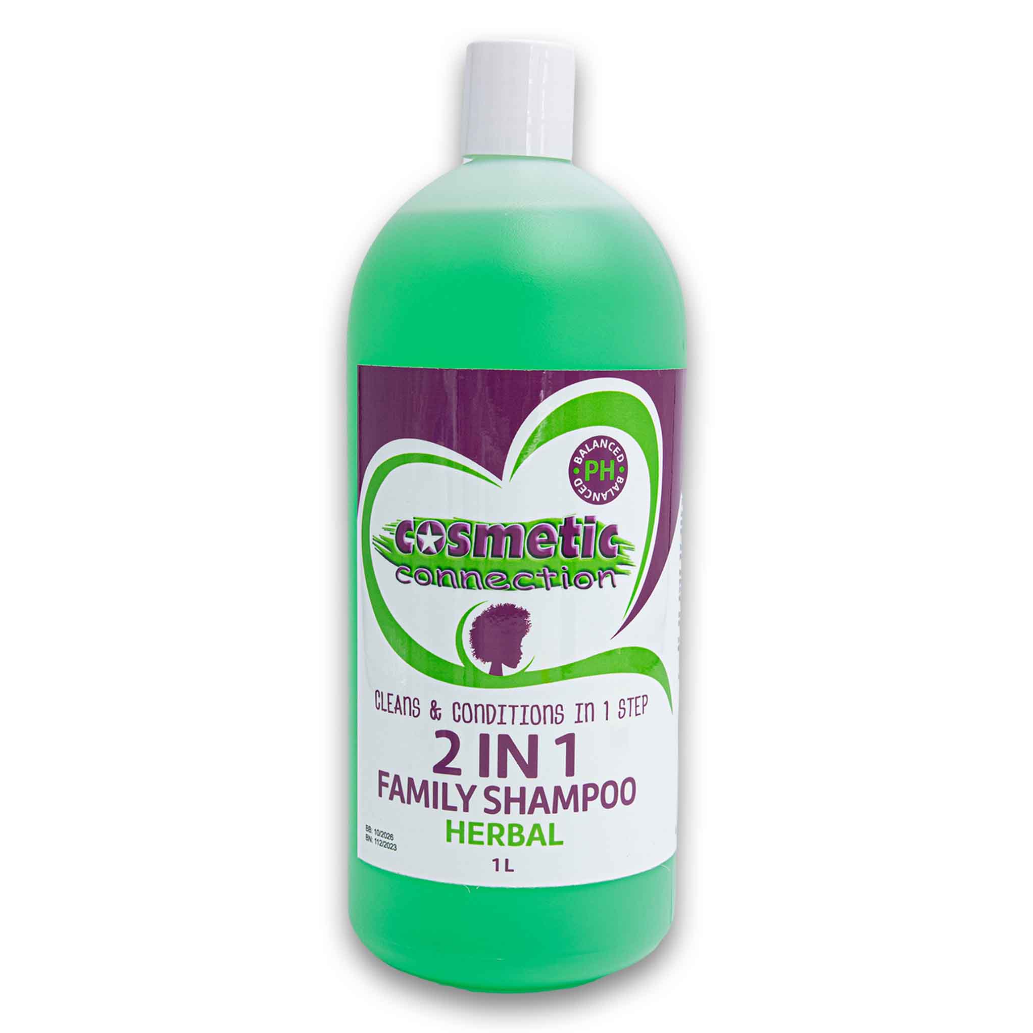 2 in 1 Family Hair Shampoo Herbal 1L