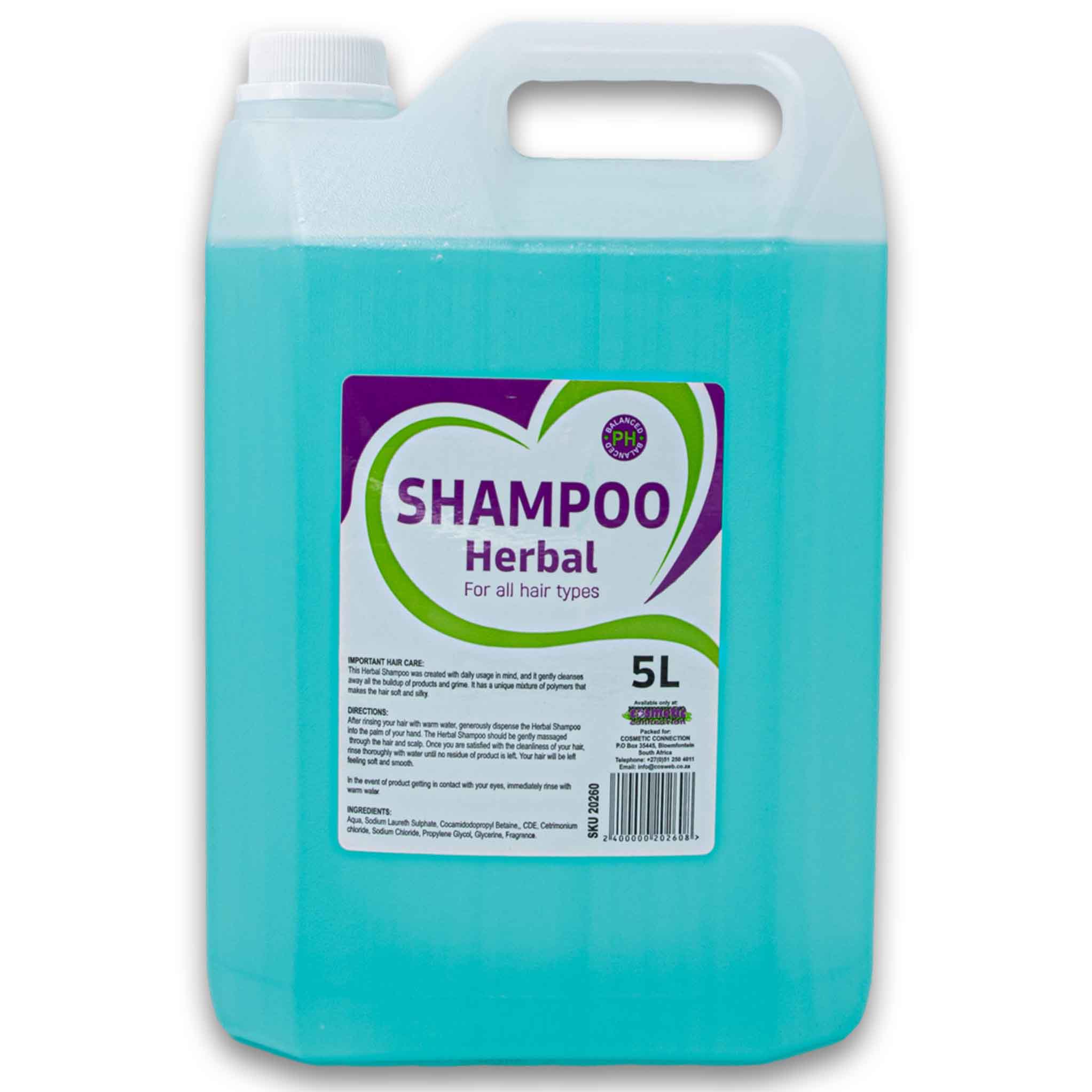 Herbal Hair Shampoo 5L