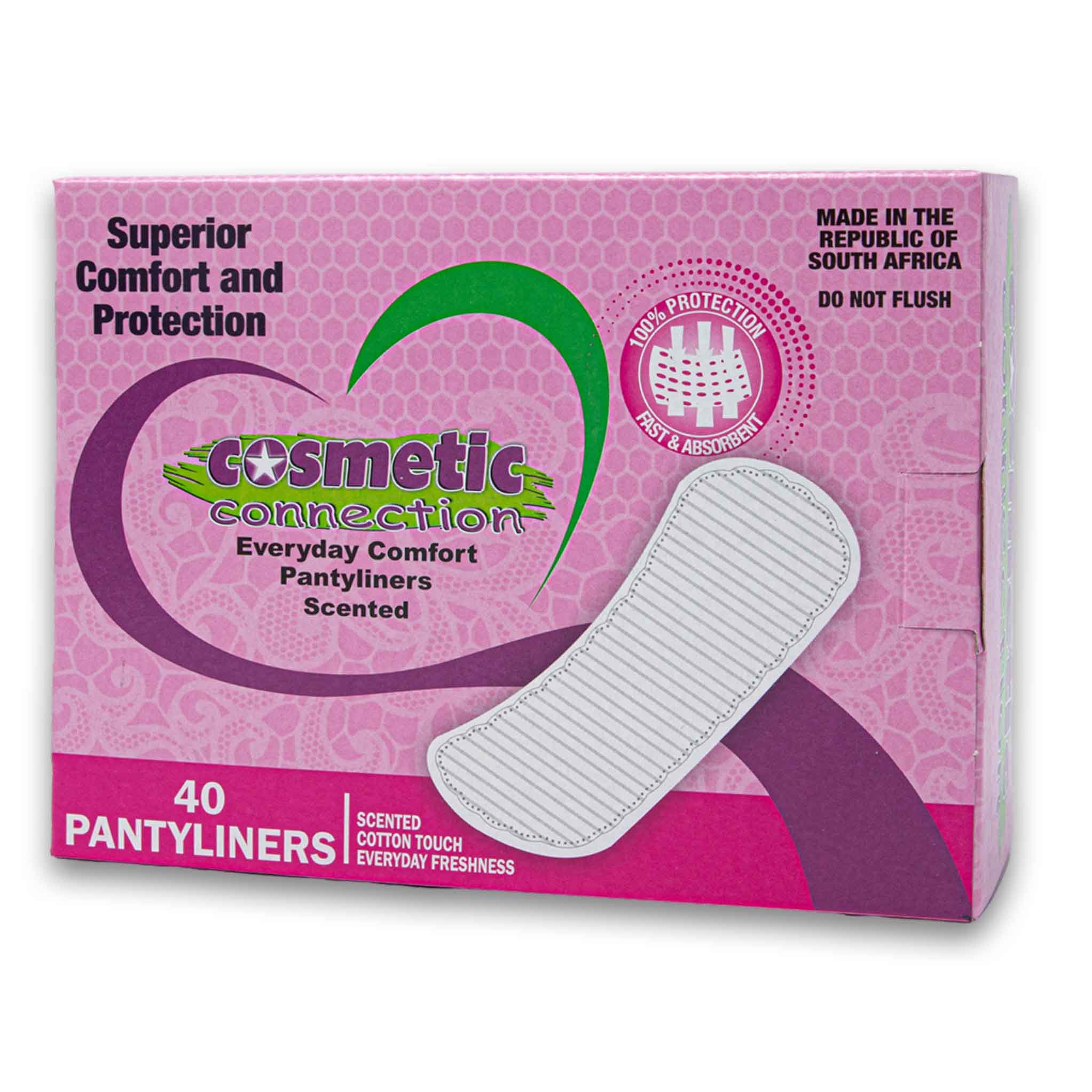 Everyday Comfort Pantyliners 40 Pack