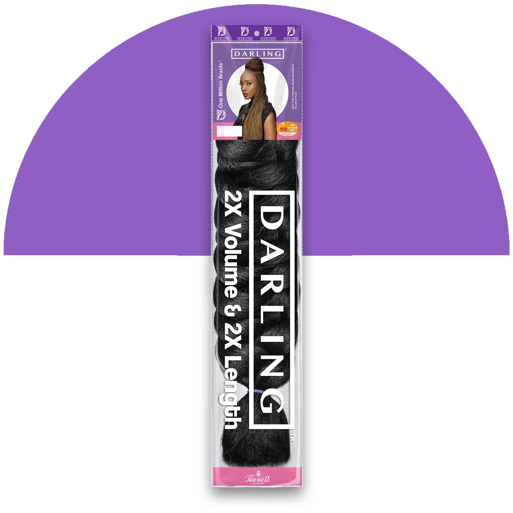 One Million Braid 20" 2x Volume | Long Smooth Texture - Requires 3 Packs per Head