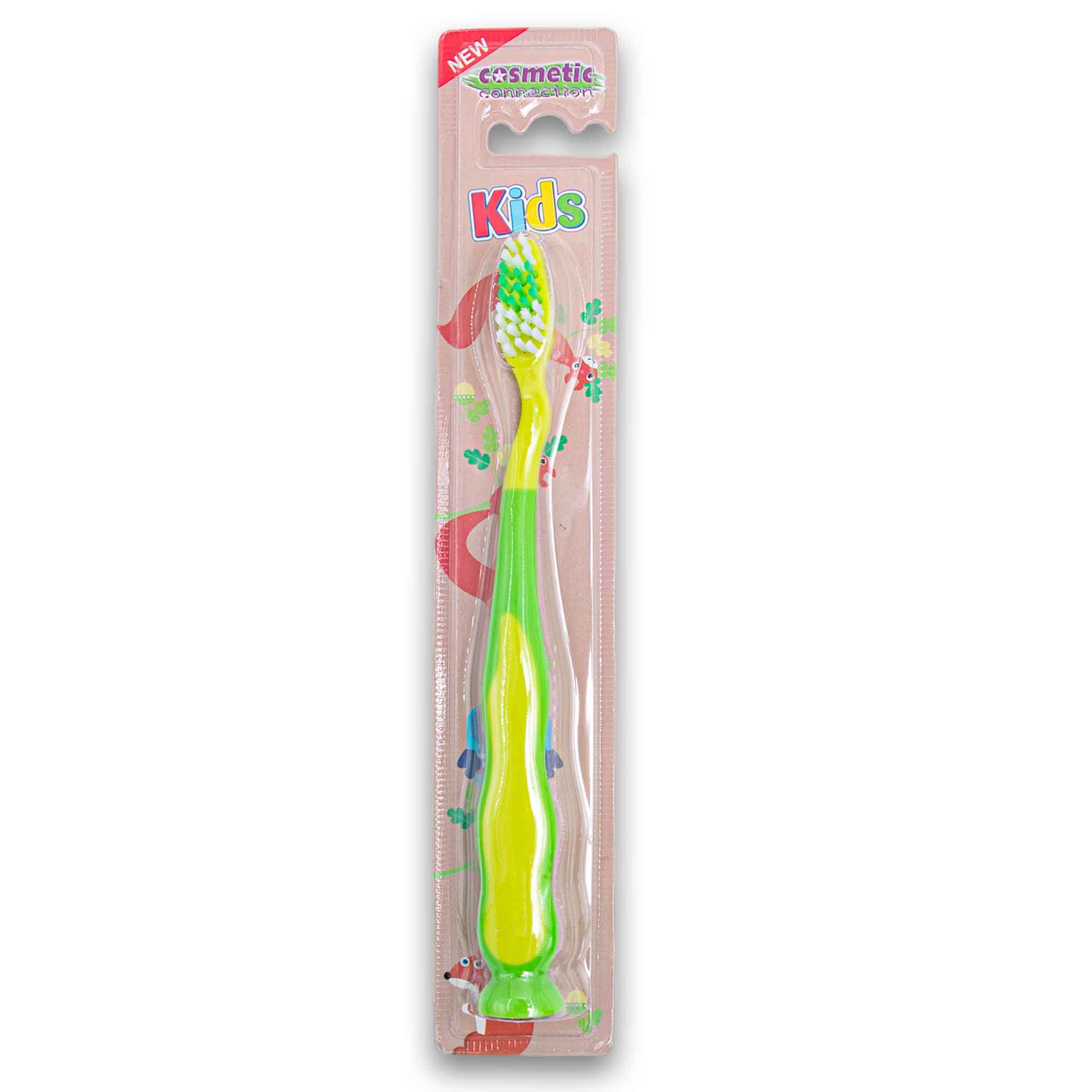 Kids Squirrel Toothbrush with Soft Bristles Assorted