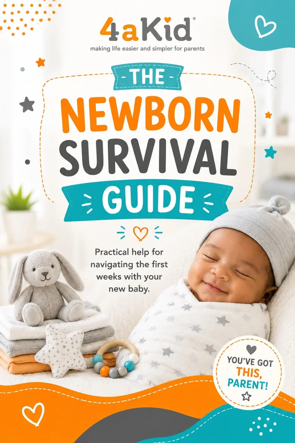 4aKid Newborn Survival Guide | Essential Baby Care Guide for New Parents