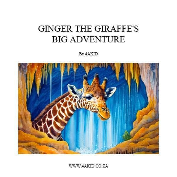 Ginger the Giraffe's Big Adventure Digital E-Book