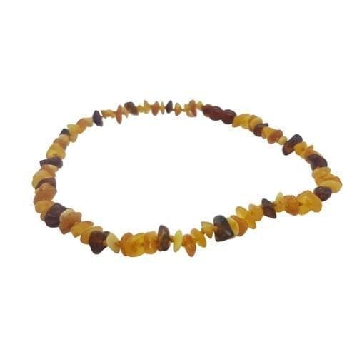 Multicolor Amber Baby Teething Necklace – 100% Natural Baltic Amber