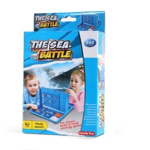 The Sea Battle Game – Compact Battleship Fun for Strategic Thinkers (Ages 6+)