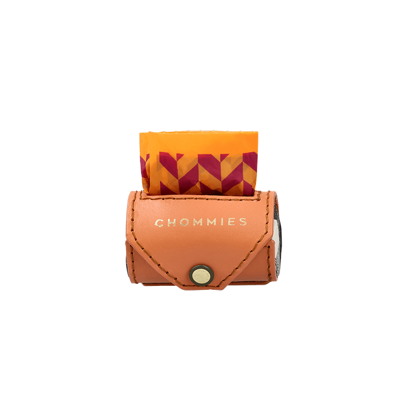 Velcro Clip-On Poo Bag | Apricot