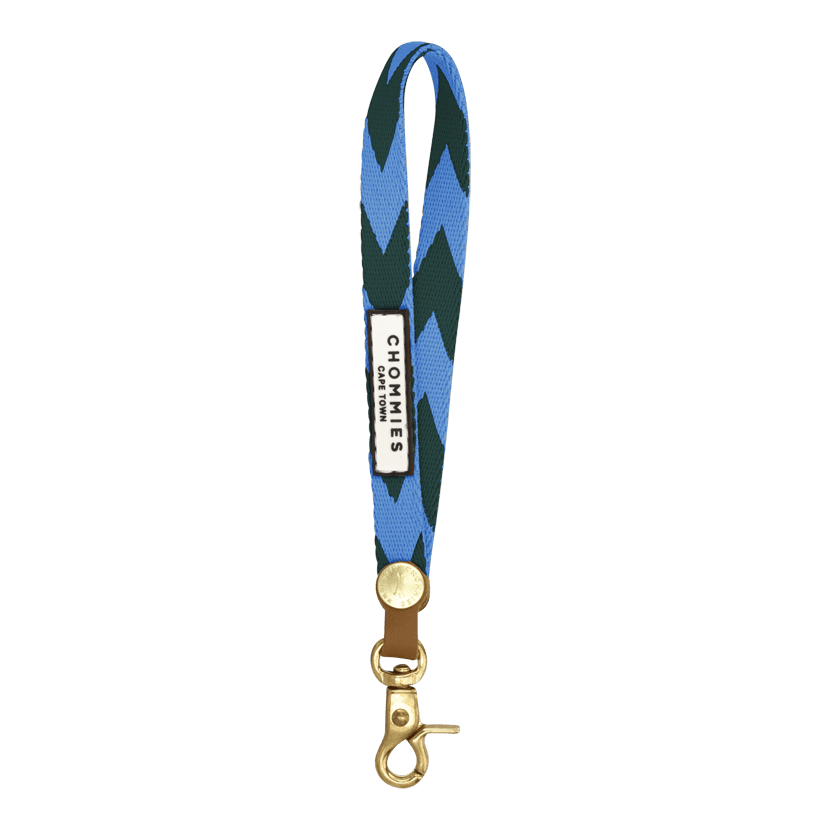 Handle Keyring | Blue & Green