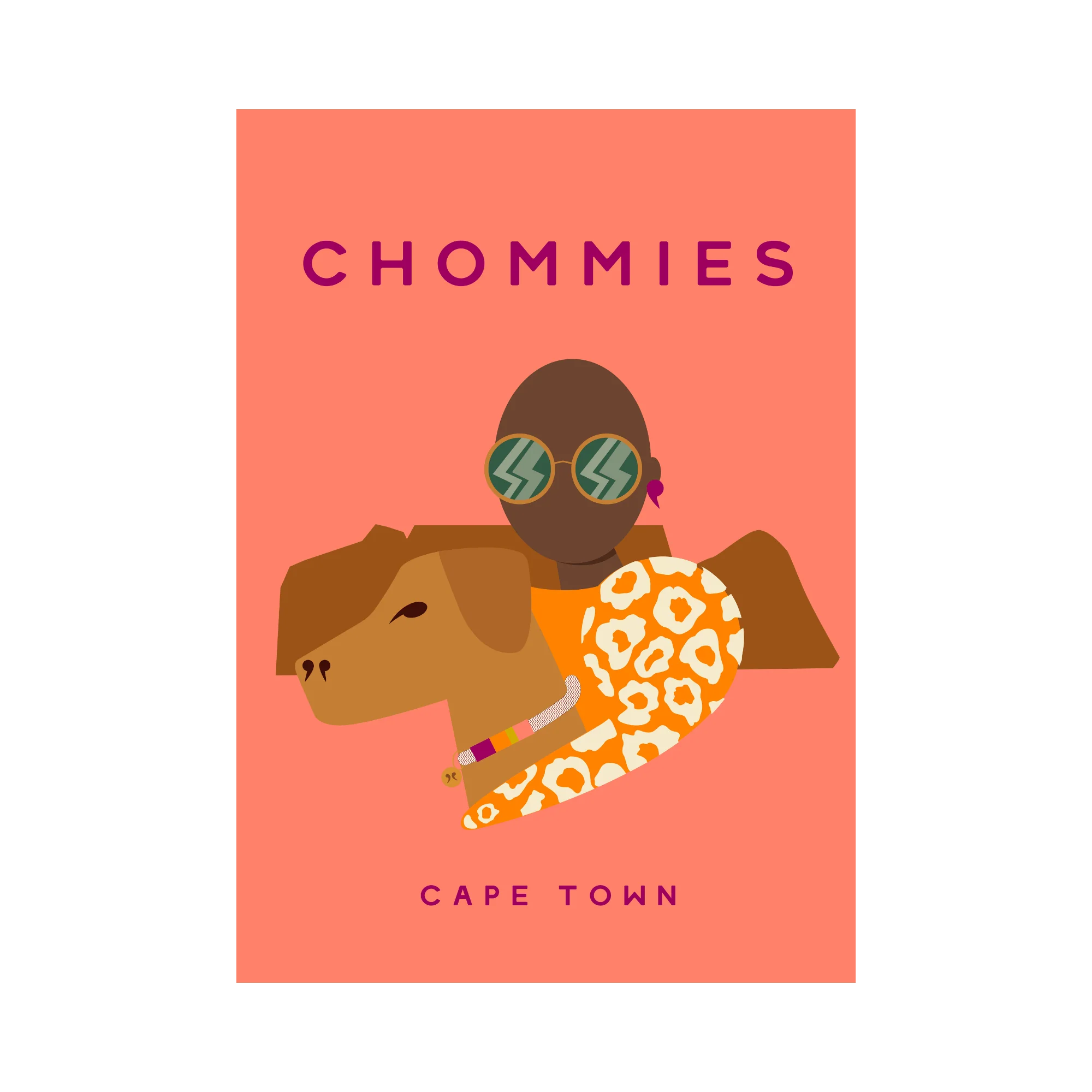 Chommies Lady Poster