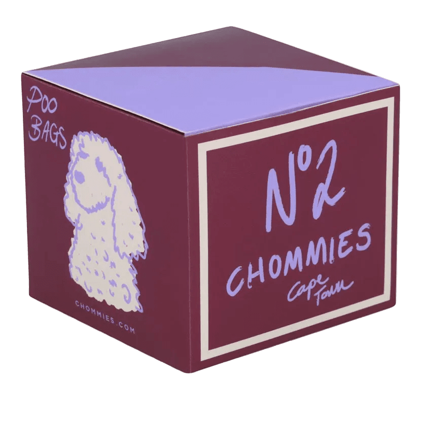 Box of 4 rolls of biodegradable poo bags