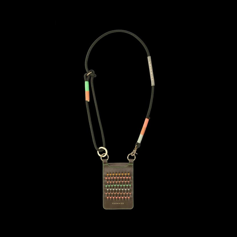 Woven Phone Pouch + Matching Lanyard | Spring