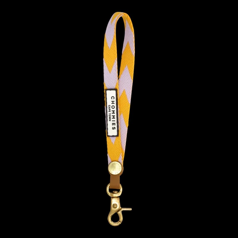 Handle Keyring | Lilac & Yellow