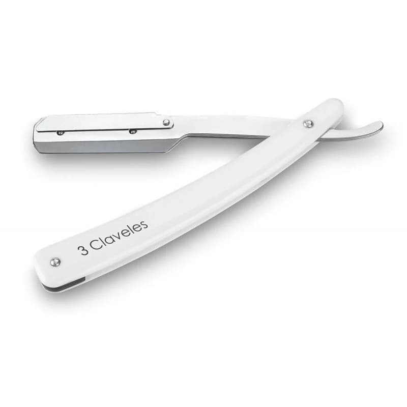 3C | Shavette Razor White - Safetylock 20cm