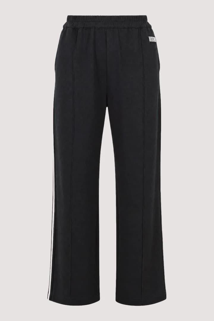 Black Track Trousers