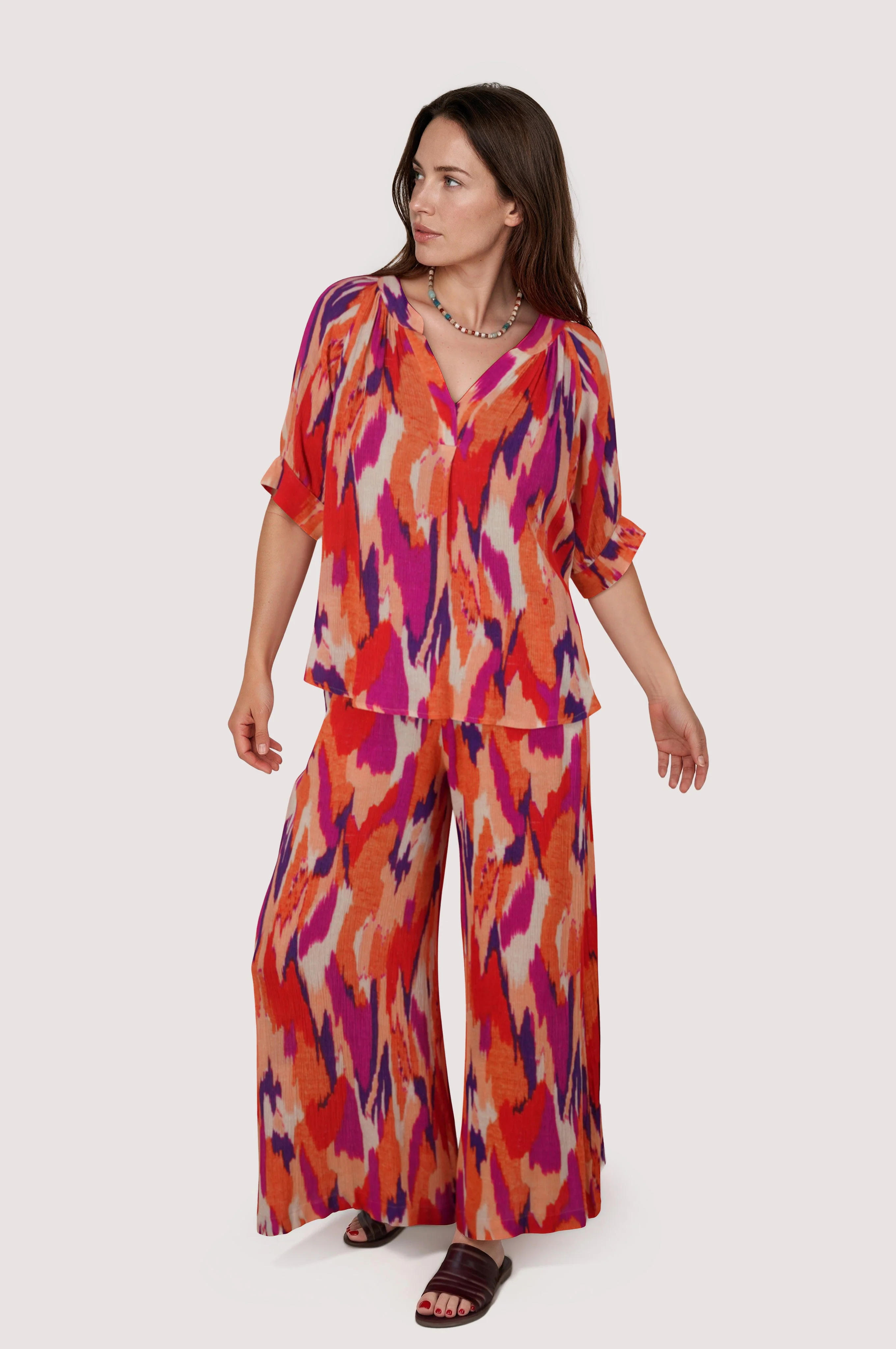 Flame Print Jacobsbaai Top