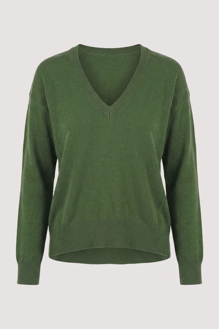 Olive Oversize Pullover