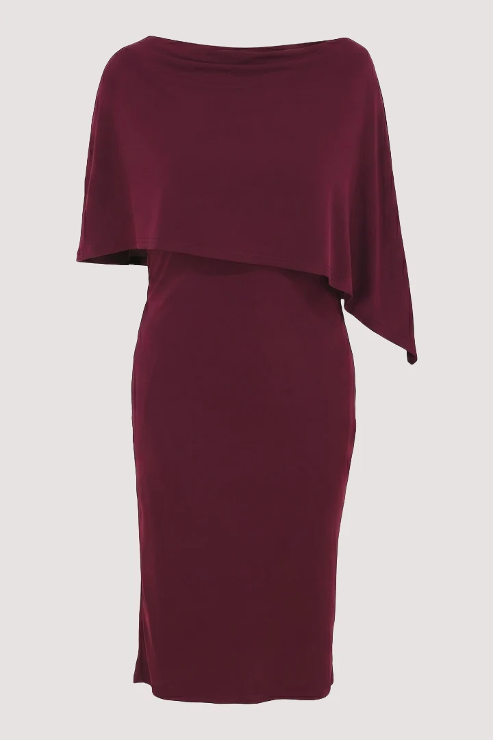 Ruby Red Bardot Dress