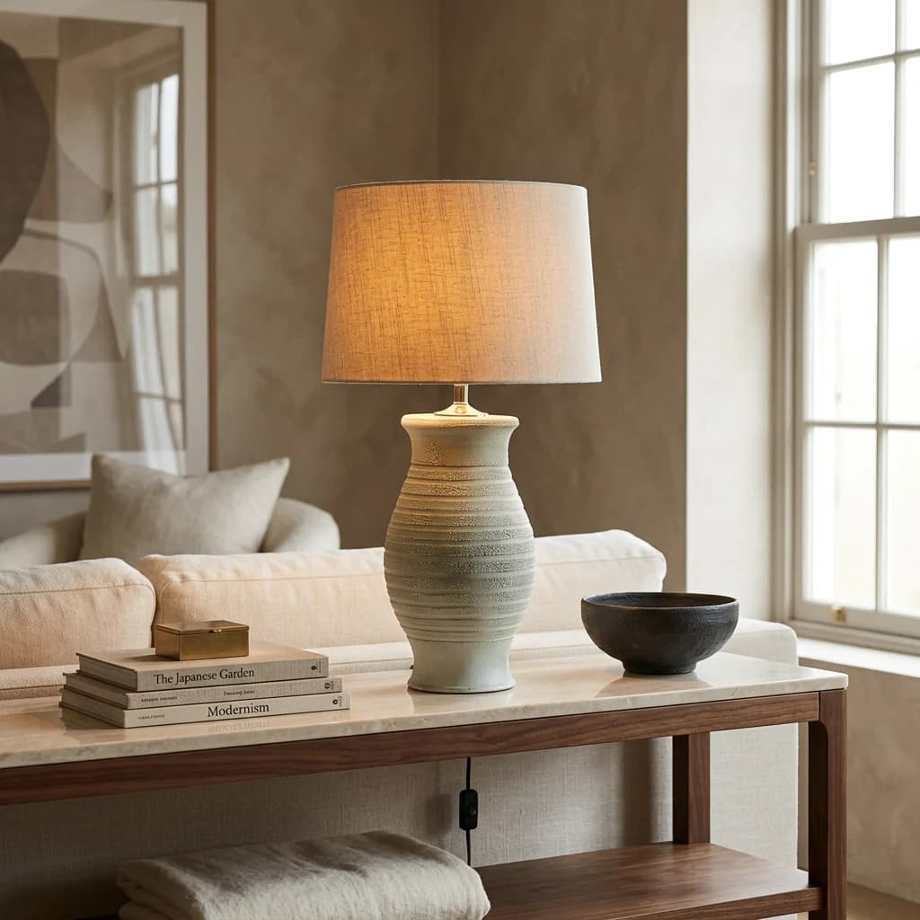 Sea Green Lamp Base with Sea Green Shade