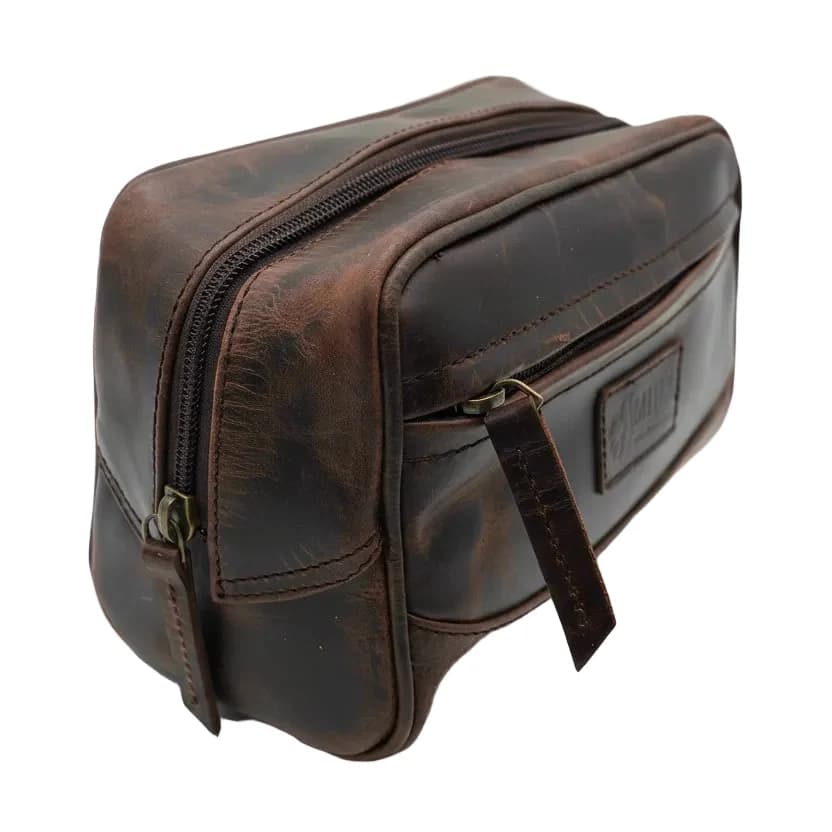 Dopp Kit Leather Bag
