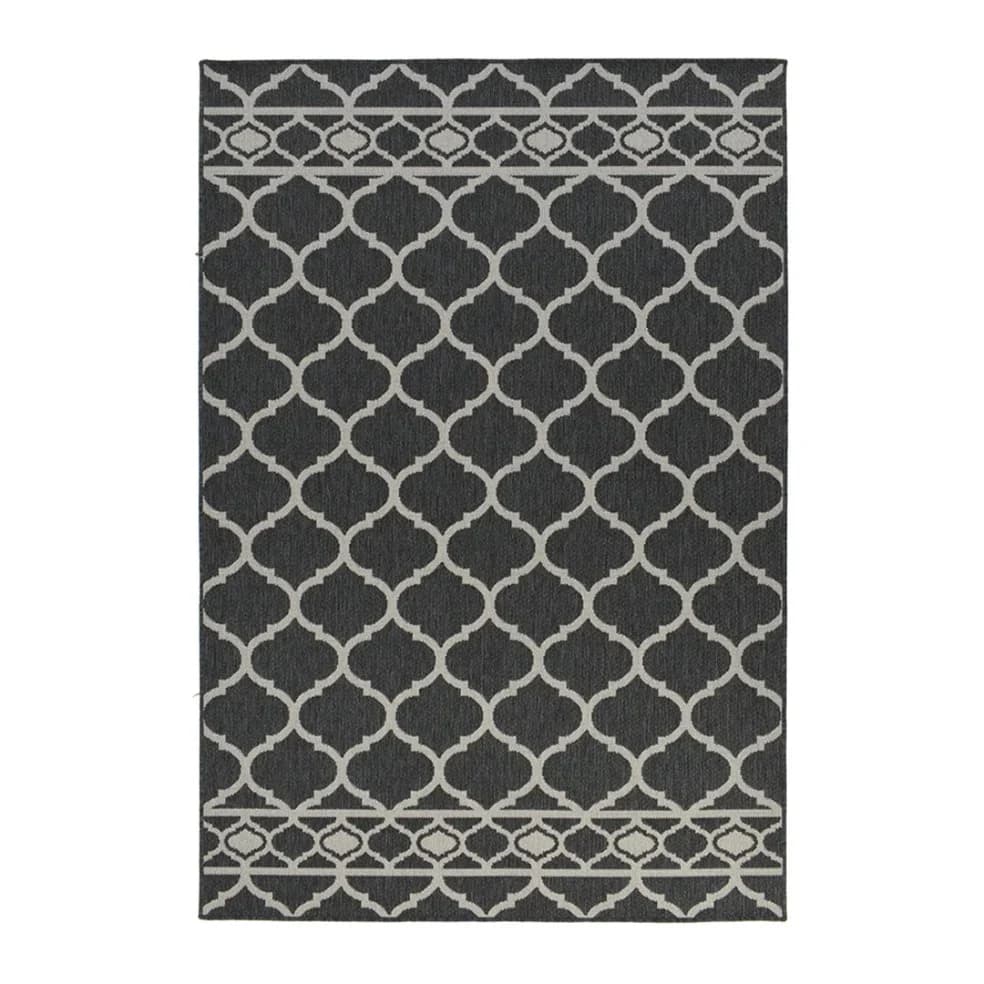 Lattice Grey Rug
