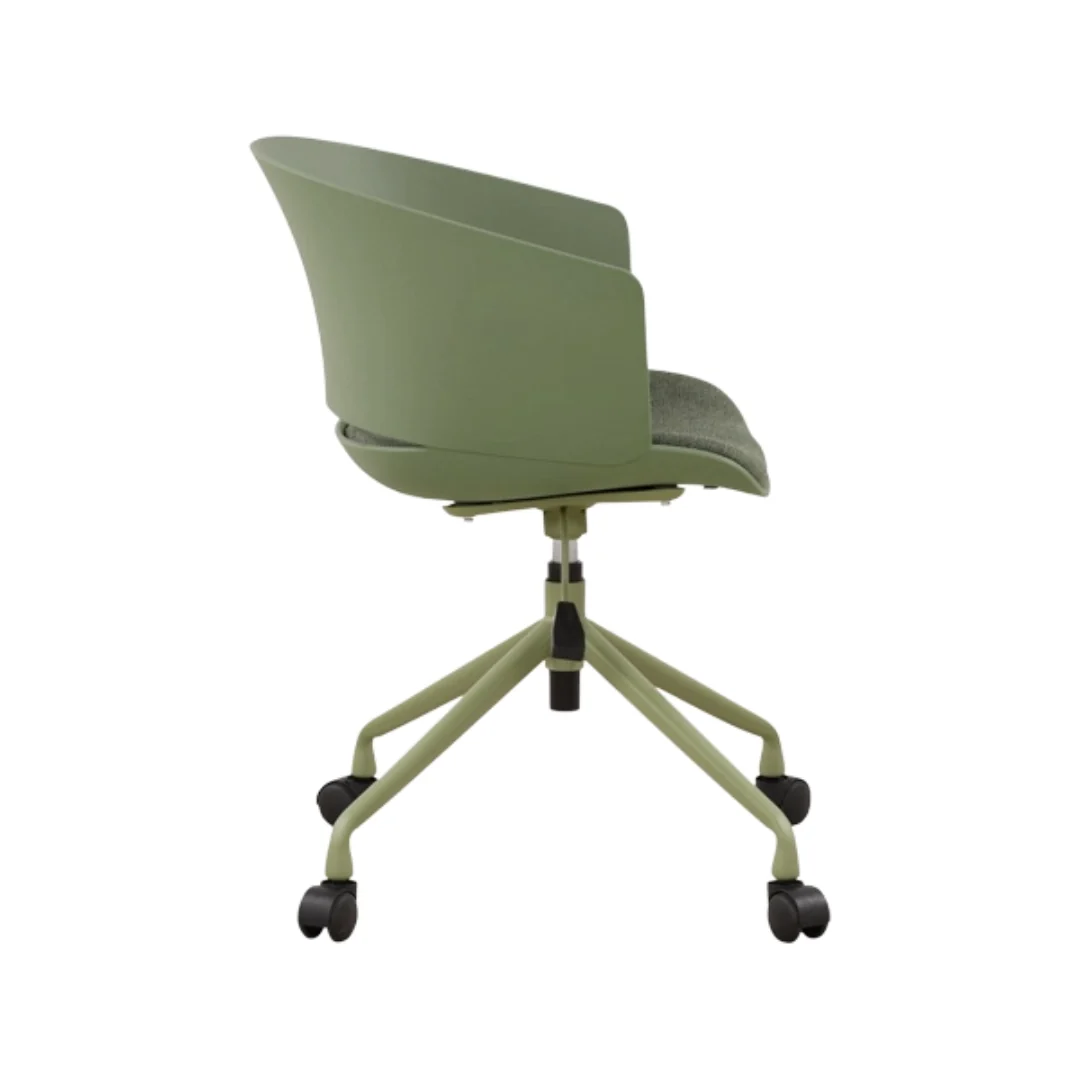 Ashley Office Chair - Green | Black | Terracotta