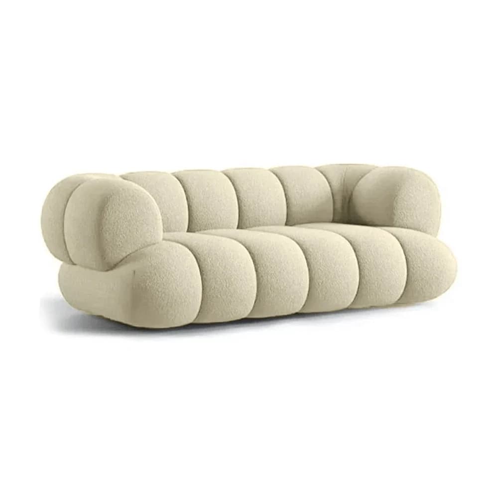 Bubble Bouclé Two or Three Seater Sofa - Multiple Colours