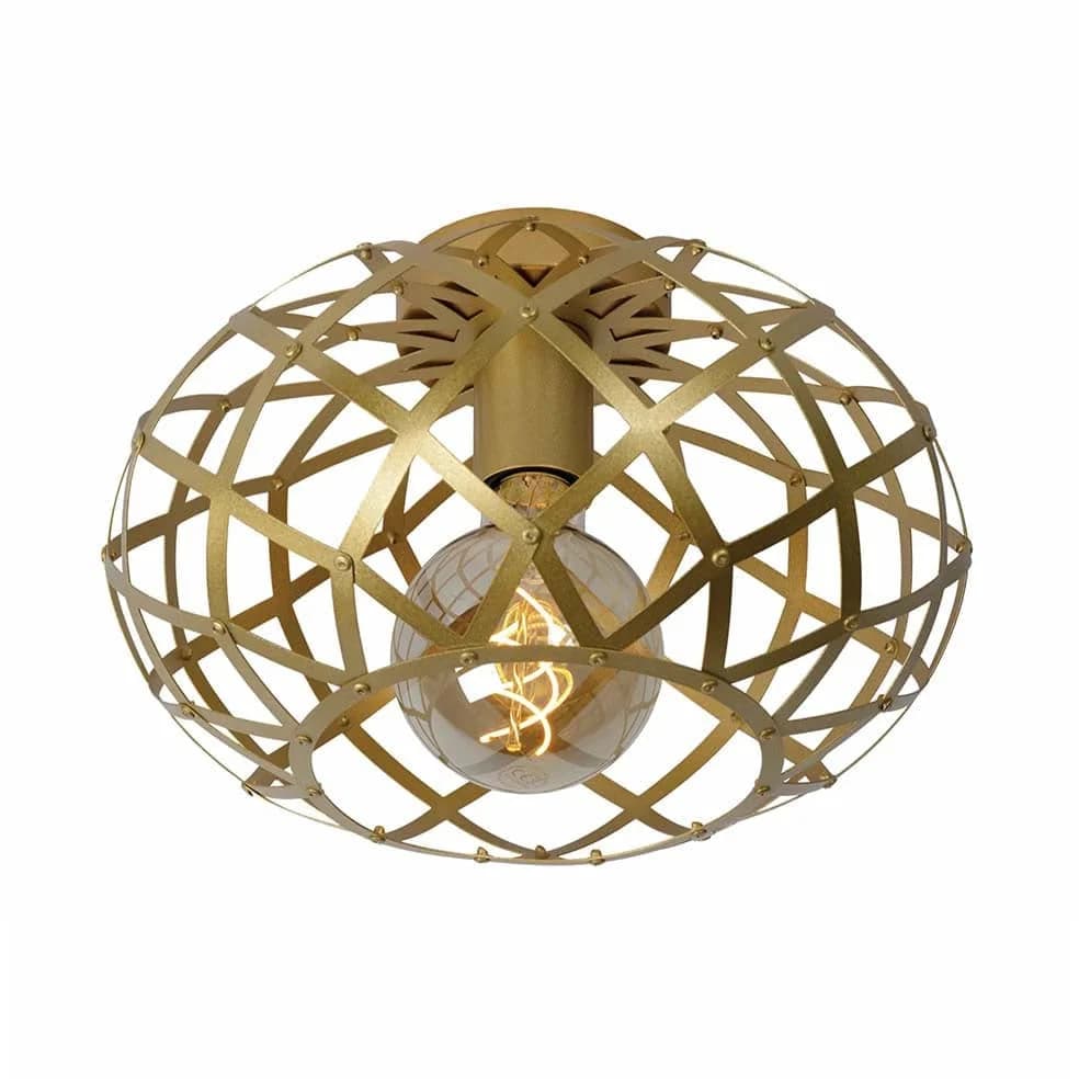 Nest Ceiling Light Metal Black | Gold