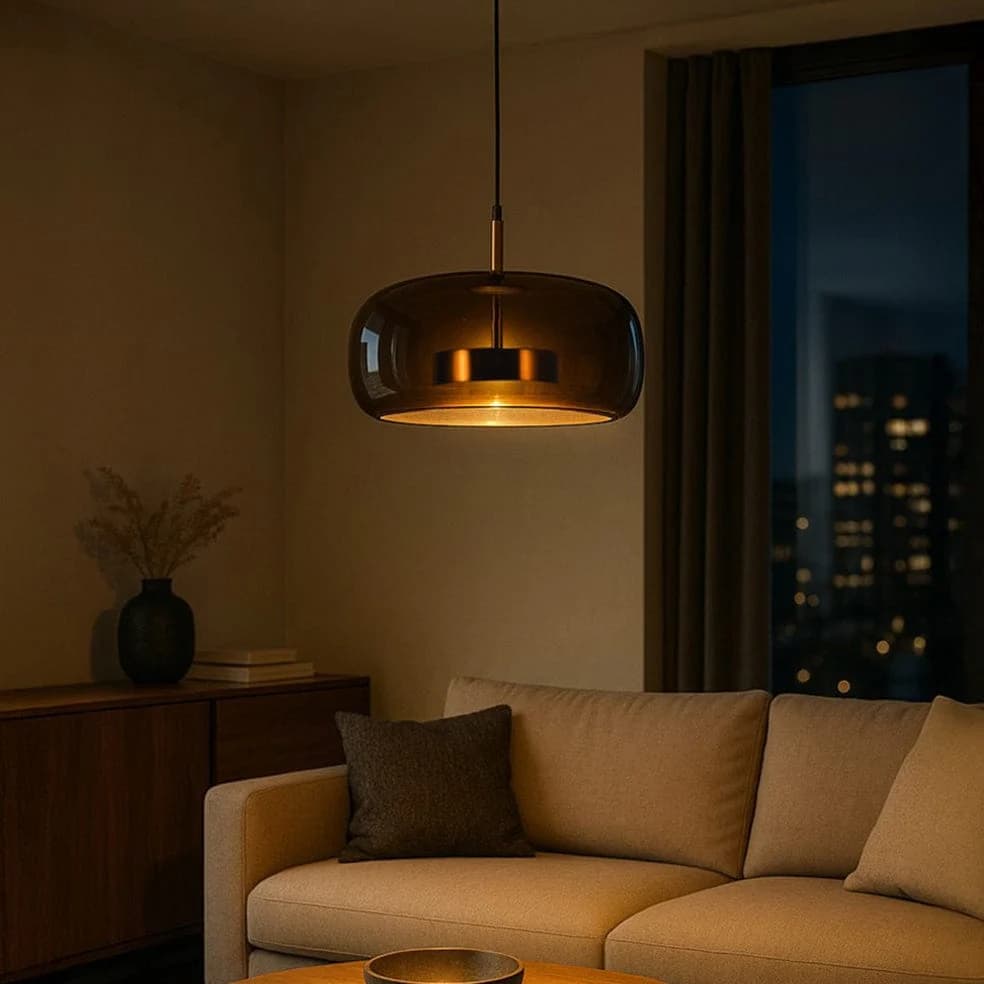 Irena Glass LED Pendant Light