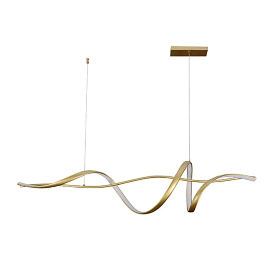 Drift LED Pendant Light - Gold | Black